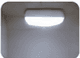 Broken corridor light